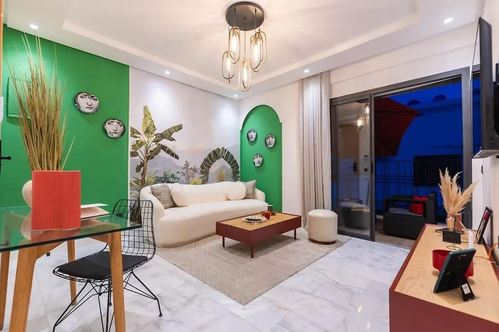 Apartment So Chic & Lumineux Appartement Avec Terrasse Ensoleillee Au Coeur De Maarif Quartier Palmier Avec Parking Pres De Tramway Et Restaurants Luigi Casablanca Morocco